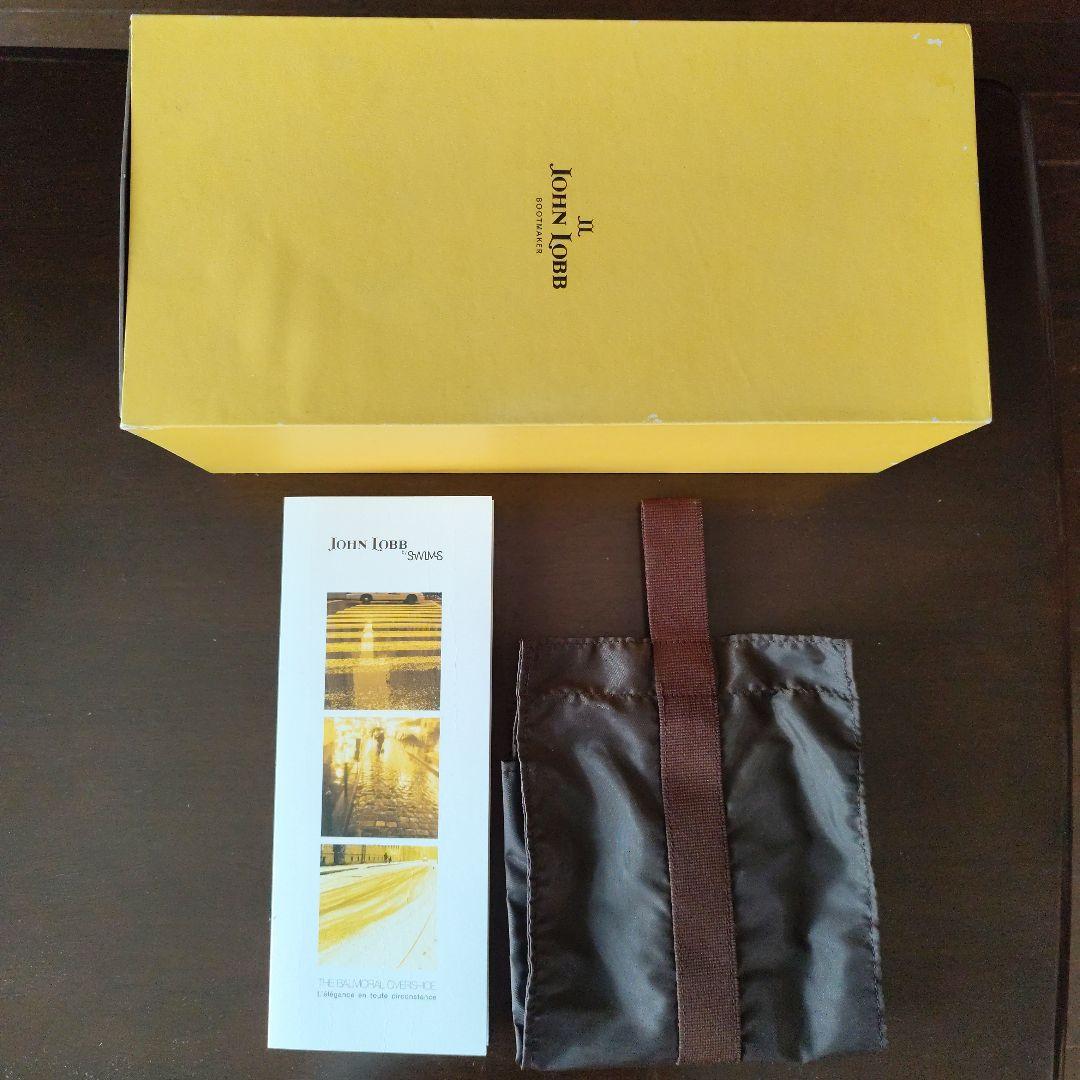 ジョンロブ　バルモラル　オーバーシューズ