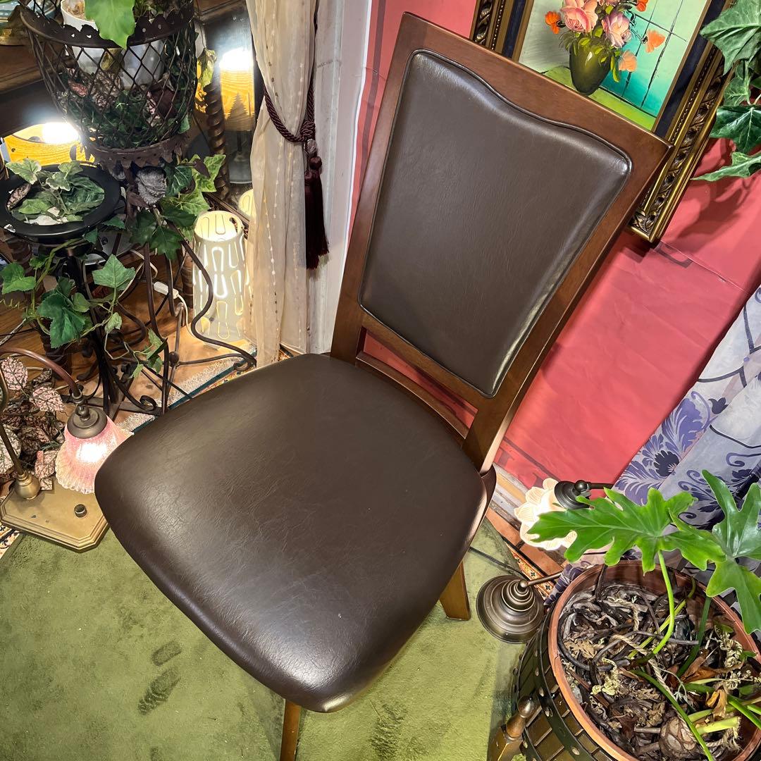 Sale ３６０度回転　無垢　ハイバックラウンドチェア