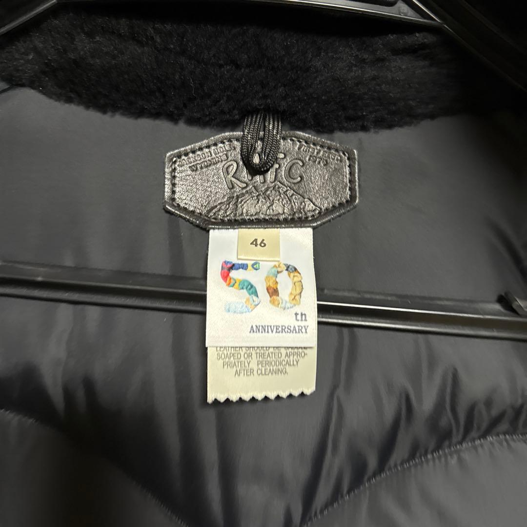 オールレザーダウンベスト 希少46サイズ 50周年記念