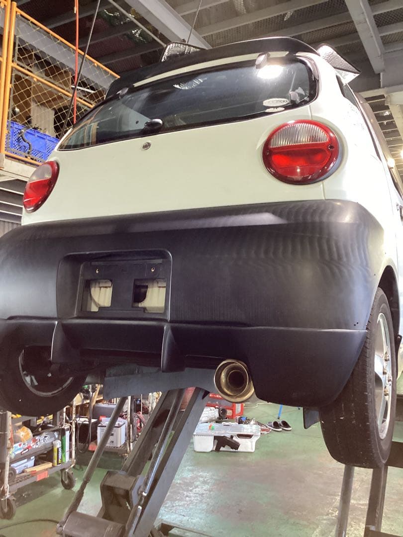 スズキ　ツイン　Jworks マフラー