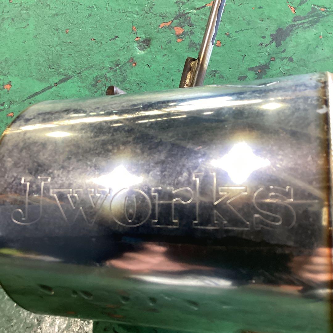 スズキ　ツイン　Jworks マフラー