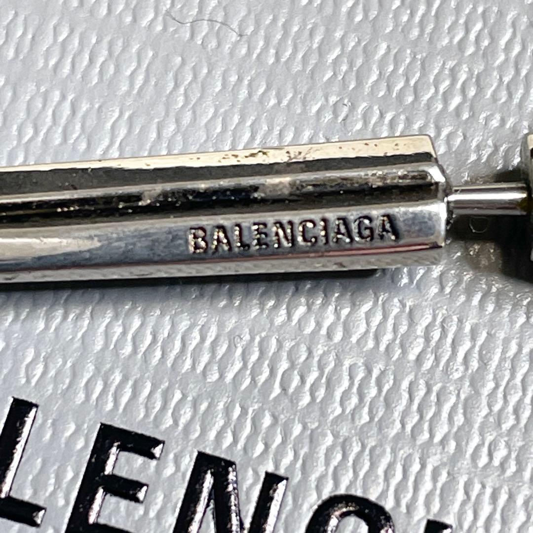 【美品】BALENCIAGA 24SS GOTH SWORD シルバー ピアス