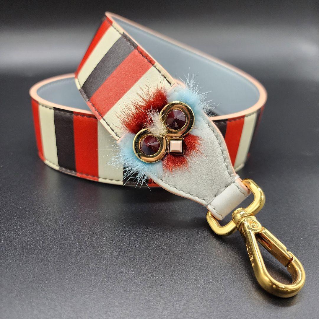 【 激レア☆ 】 フェンディ　ストラップユー　モンスター　梟　ショルダーベルト