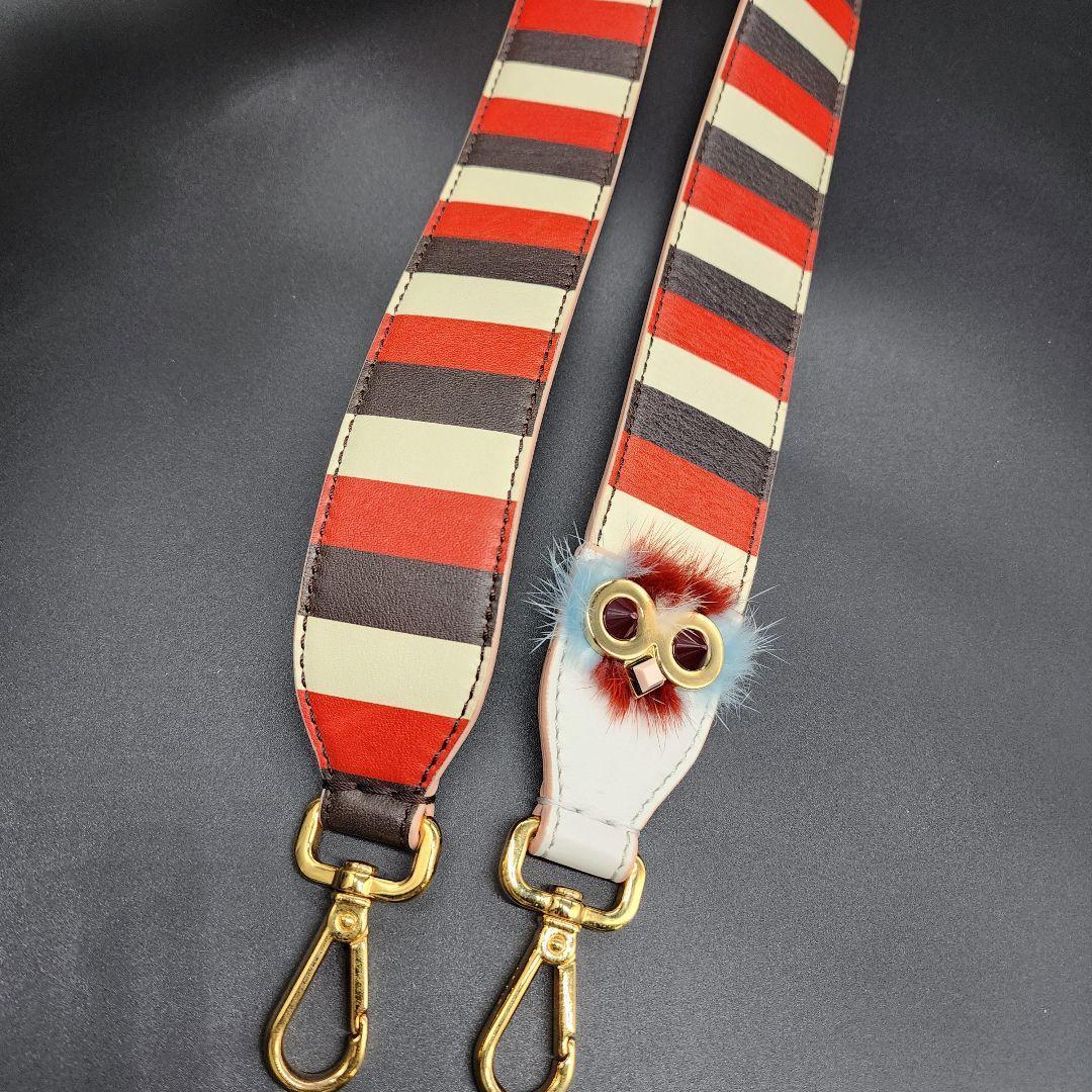 【 激レア☆ 】 フェンディ　ストラップユー　モンスター　梟　ショルダーベルト