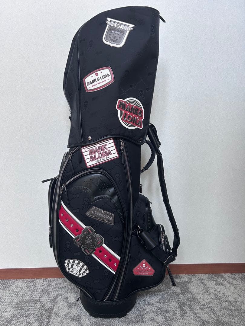 購入前にコメント必須 MARK & LONA キャディバッグ ゴルフバック