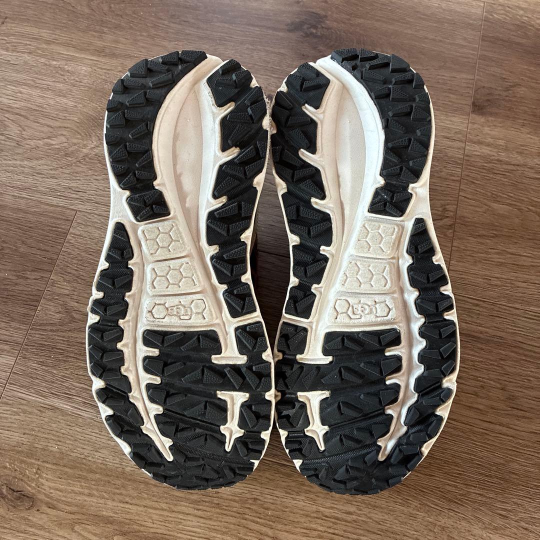 ヒョウ柄 スニーカー ベージュ/黒