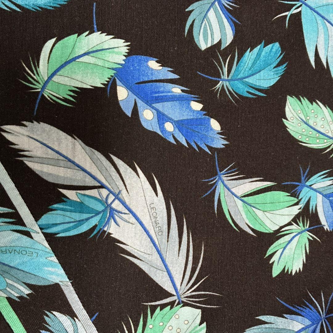 【美品】LEONARD SPORT レオナール チュニック タートル 茶色 40