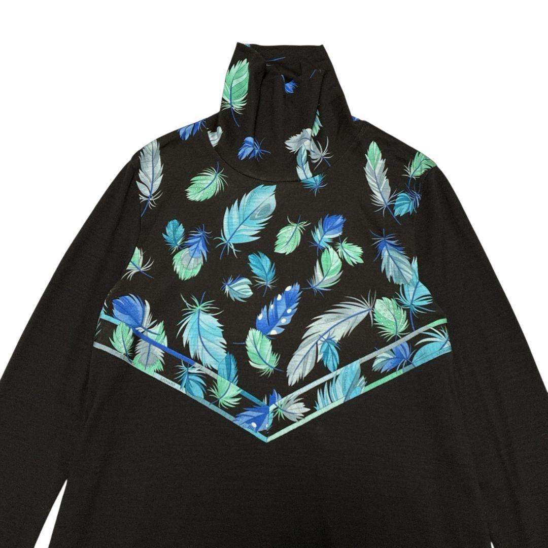 【美品】LEONARD SPORT レオナール チュニック タートル 茶色 40