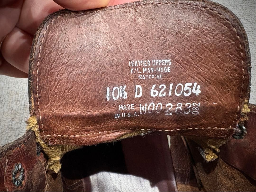 USA製WOLVERINE 1000マイルブーツ◆ホーウィン社レザー10.5D