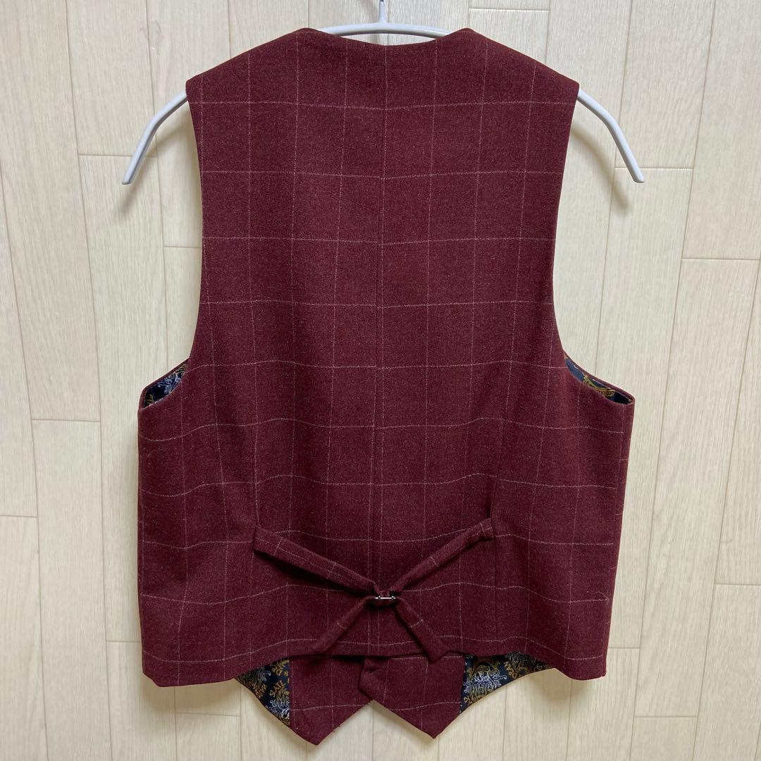 SLATL&DEAN パンツセットアップ ベスト付き スーツ