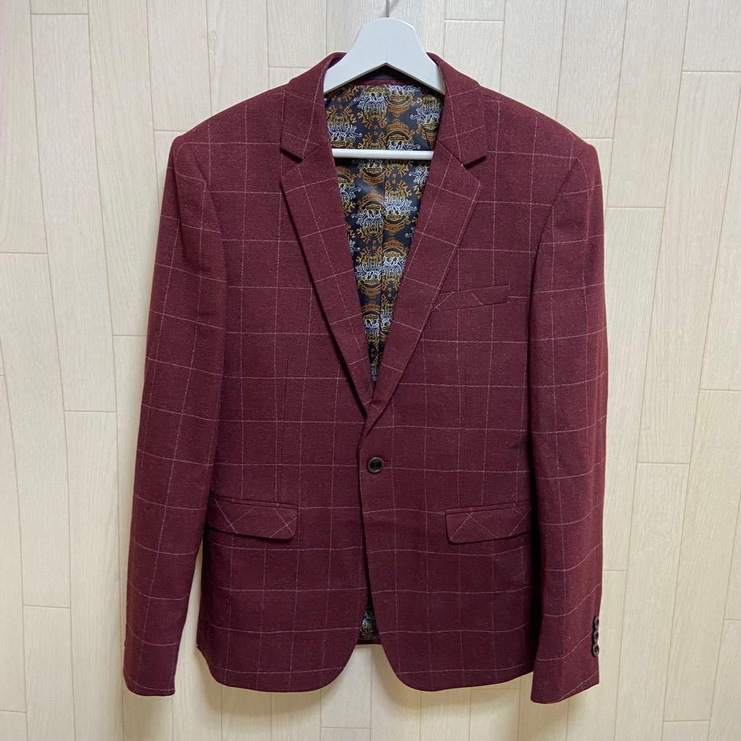 SLATL&DEAN パンツセットアップ ベスト付き スーツ