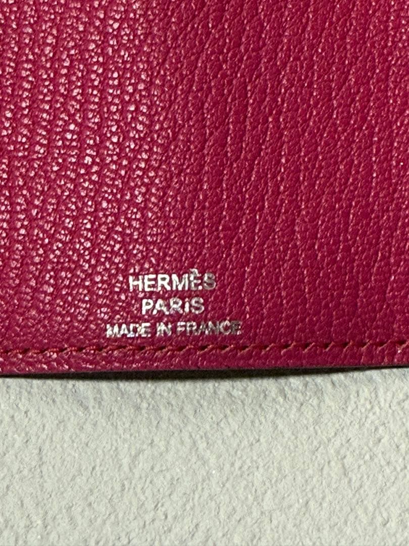 ビンテージ　美品！　エルメス　べアン　キーケース　4連　ピンク系