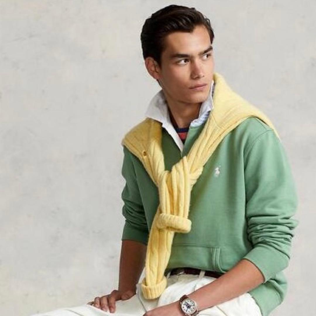 【ポロラルフローレン】 RL フリース ラガーシャツ