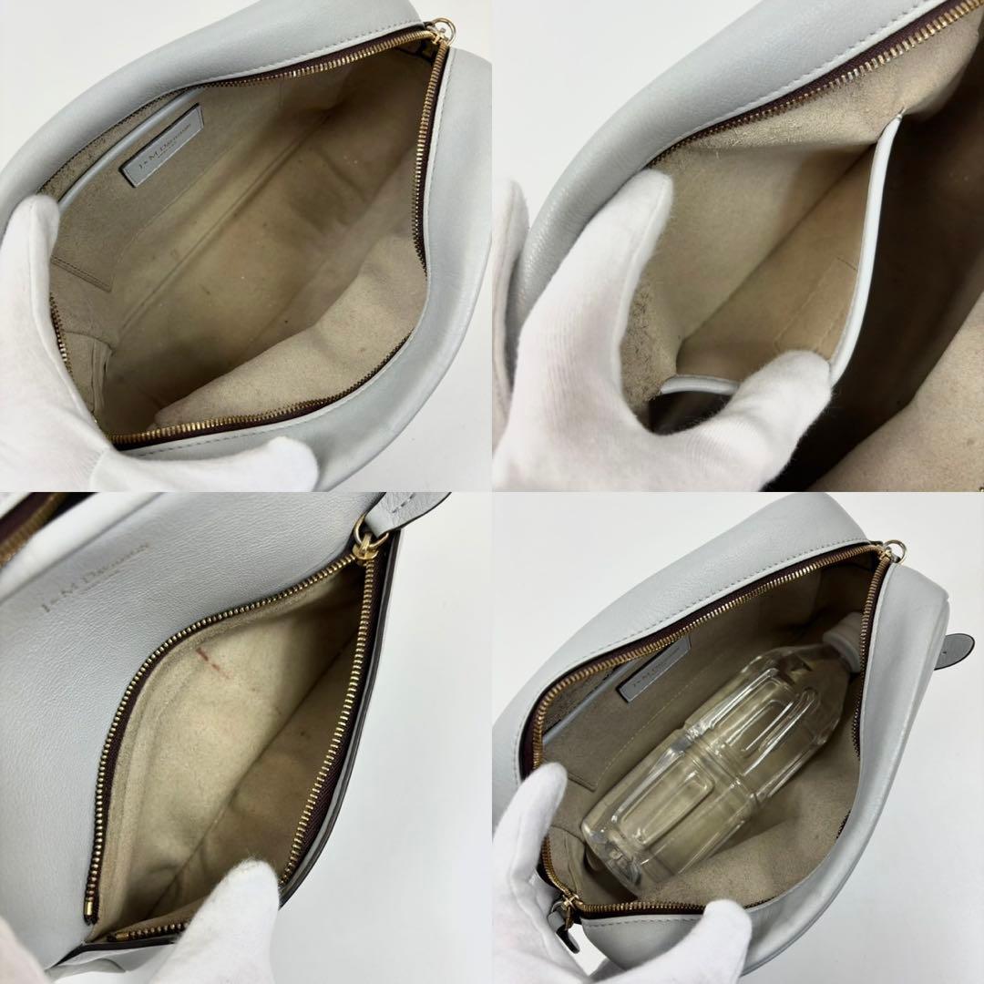 J&M DAVIDSON カメラバッグ ギャビー ゴールド金具 ライトブルー