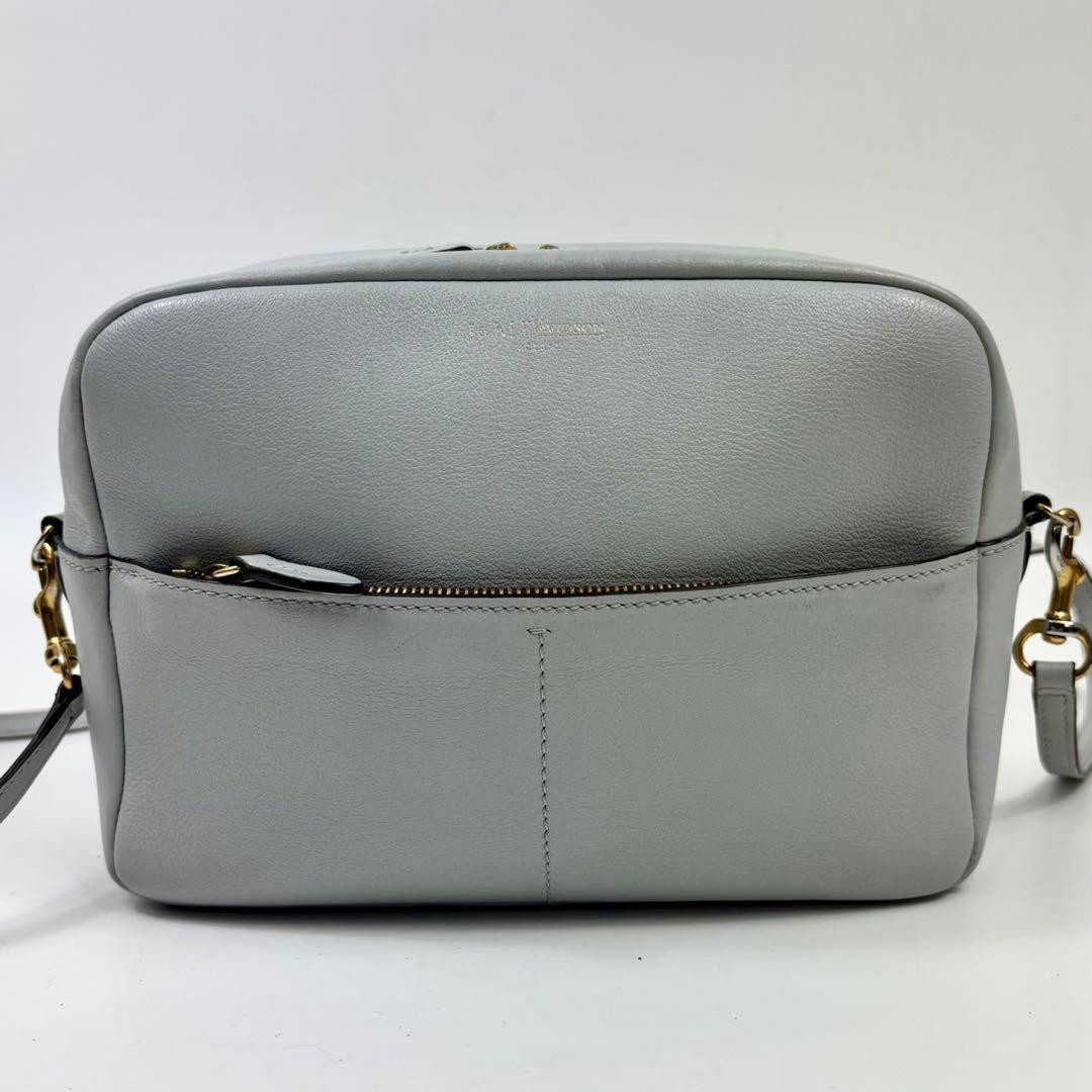 J&M DAVIDSON カメラバッグ ギャビー ゴールド金具 ライトブルー