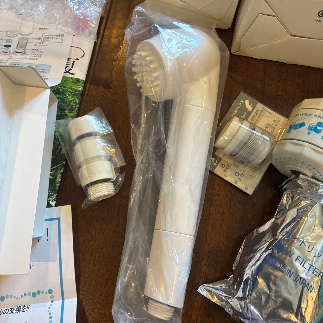 ガイアの水135 蛇口用浄水器　シャワー浄水器