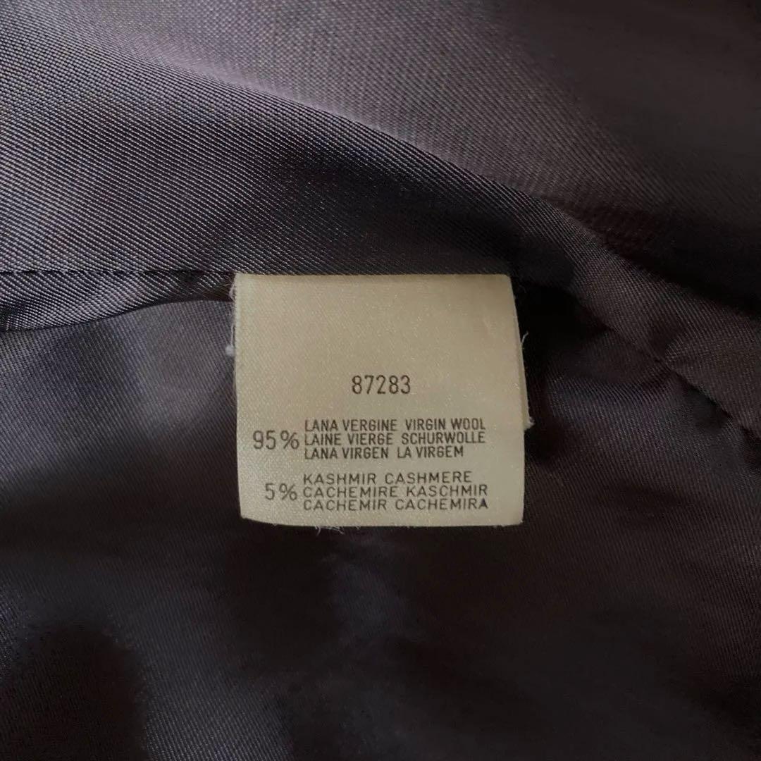 プリズマレイ　イタリア製ロングコート美品　ダークグレー　断捨離中