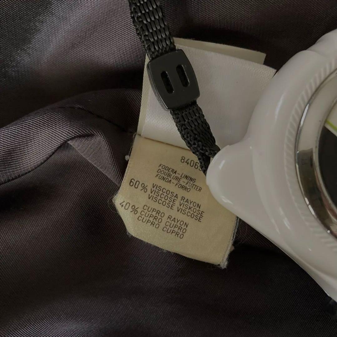 プリズマレイ　イタリア製ロングコート美品　ダークグレー　断捨離中