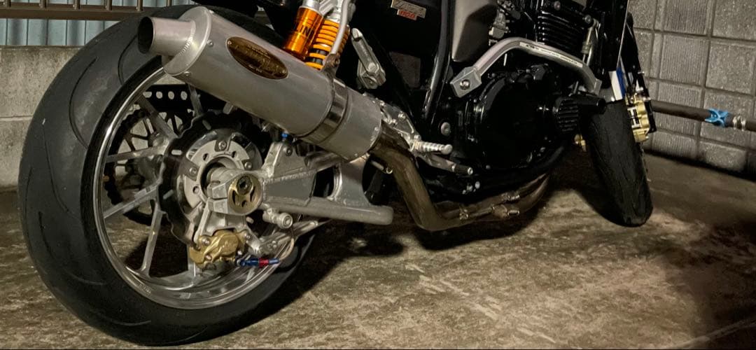 【滝川】 ツキギレーシングフルエキマフラー　ZRX1100 ZRX1200
