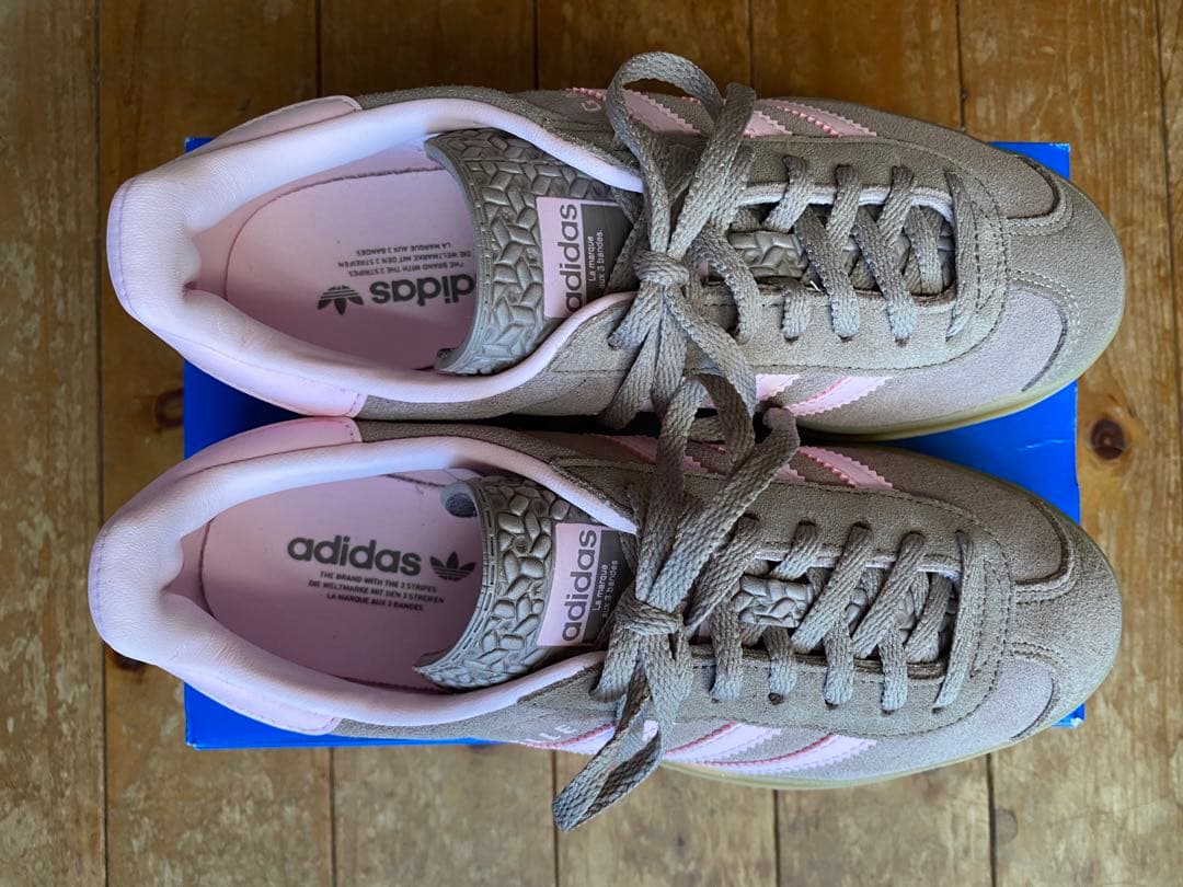 とんすけ様　adidas GAZELLE BOLD W 5 ブラウン/ピンク