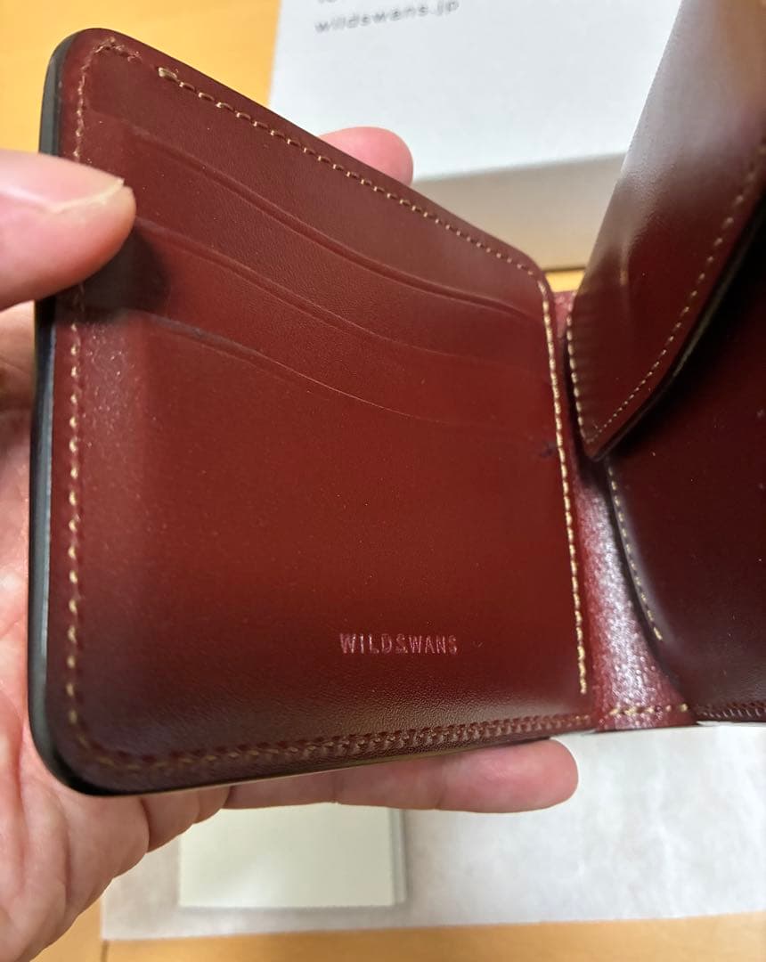 美品　WILDSWANS CSS GROUNDER グラウンダー サドル　財布
