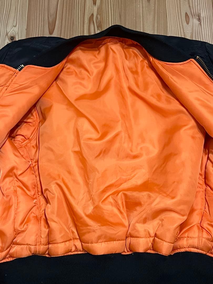 Alpha MA-1 フライトジャケット ブラック