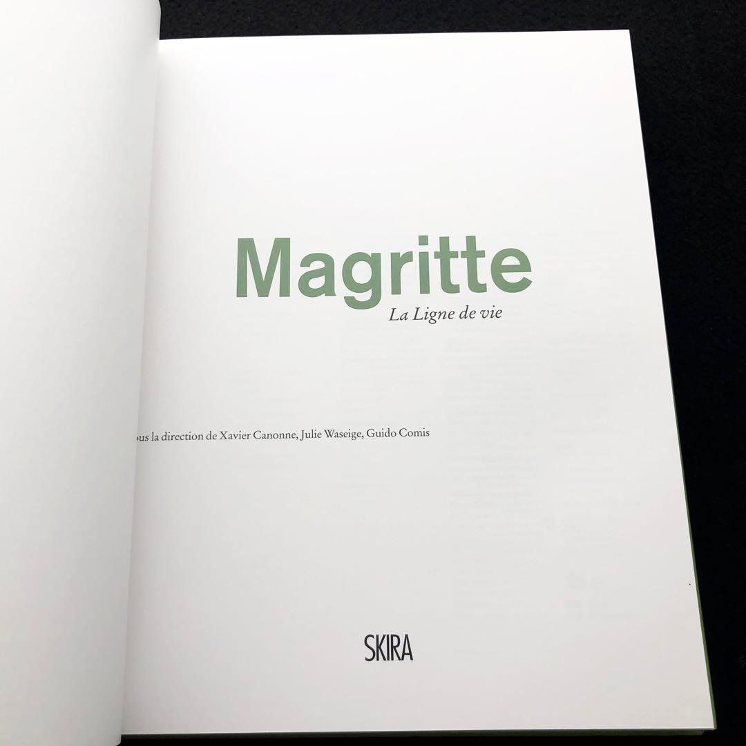 ルネ・マグリット 画集「Magritte : La ligne de vie」