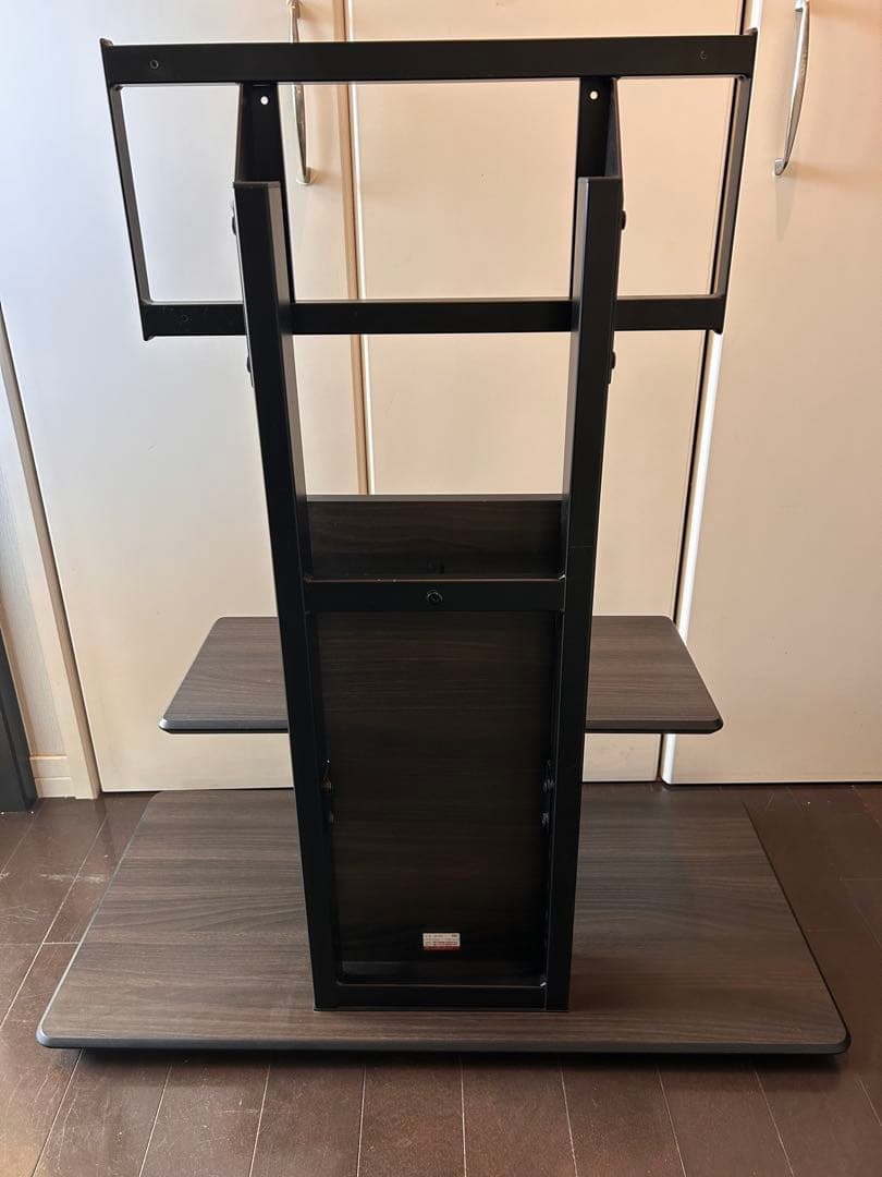 TIMEZテレビスタンドKF-970～77V型対応 耐荷重50kgキャスター付き