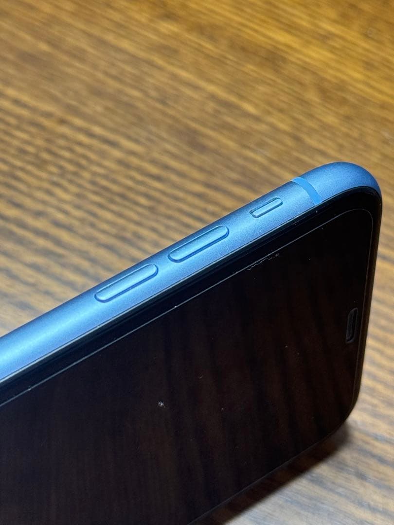 美品 Apple iPhone XR 64GBブルー 本体のみ