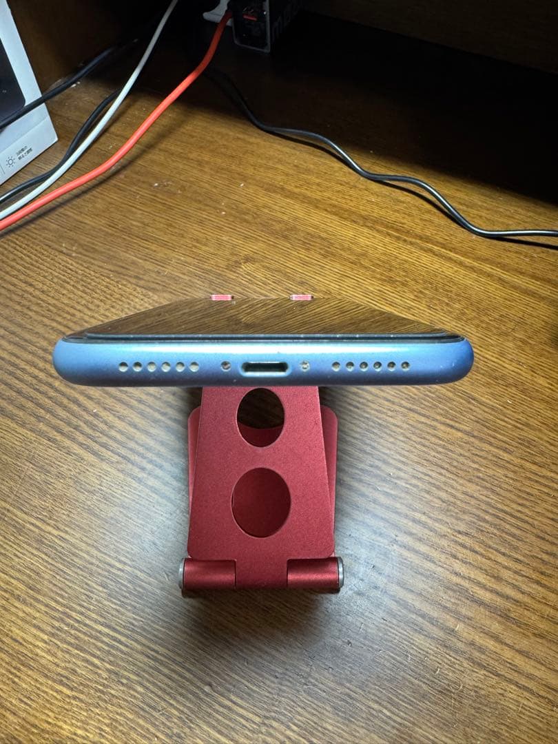 美品 Apple iPhone XR 64GBブルー 本体のみ