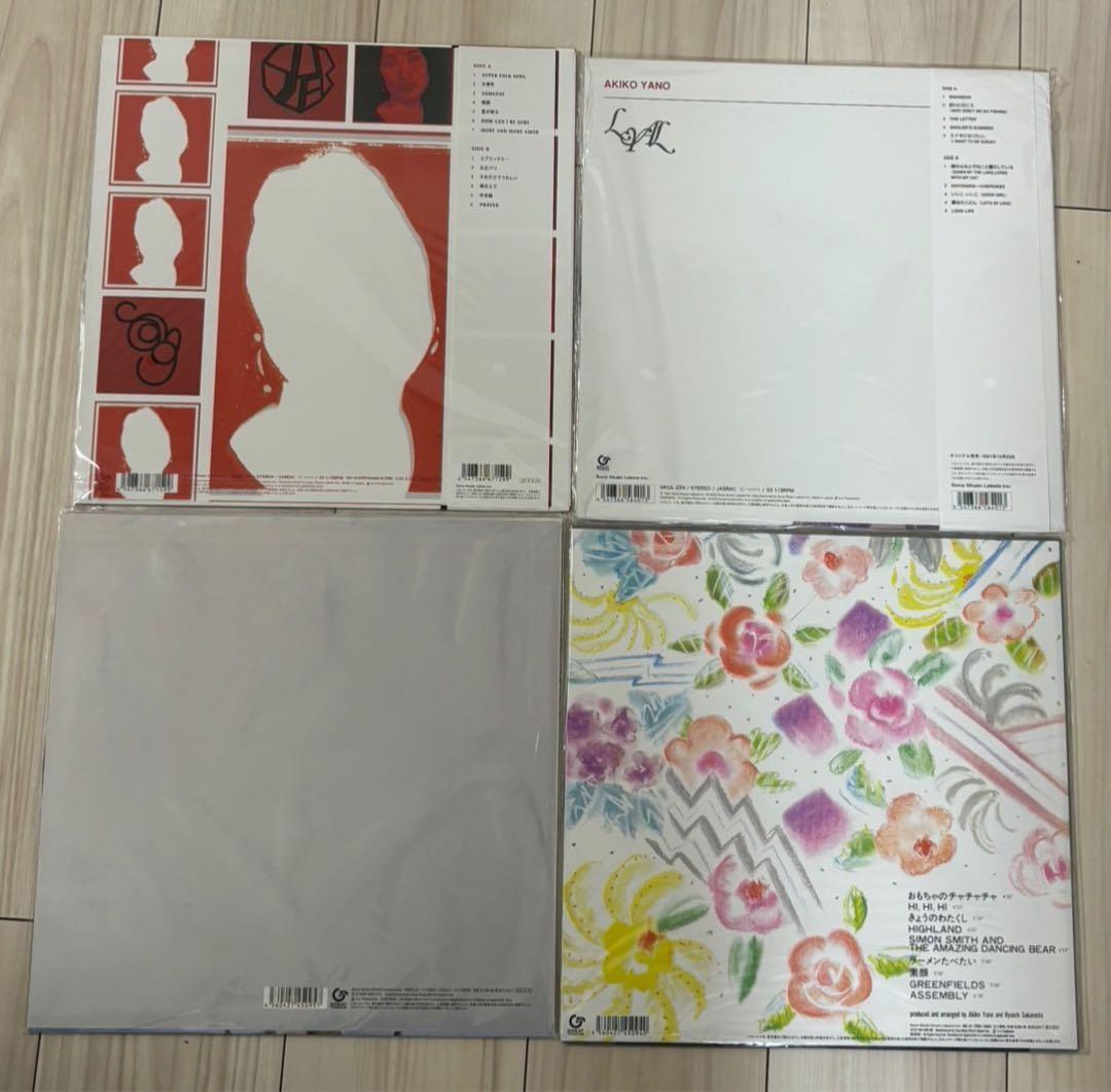 本日限定セール‼️矢野顕子 レコード 4枚セット新品未使用