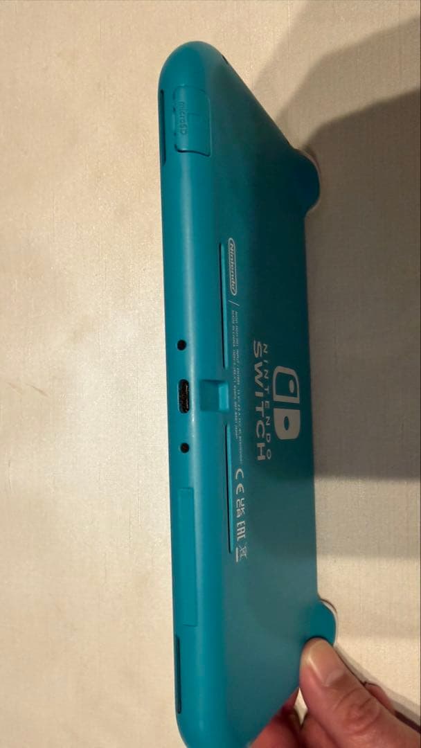 値下げしました。Switch Lite ターコイズ 本体 ACアダプター付