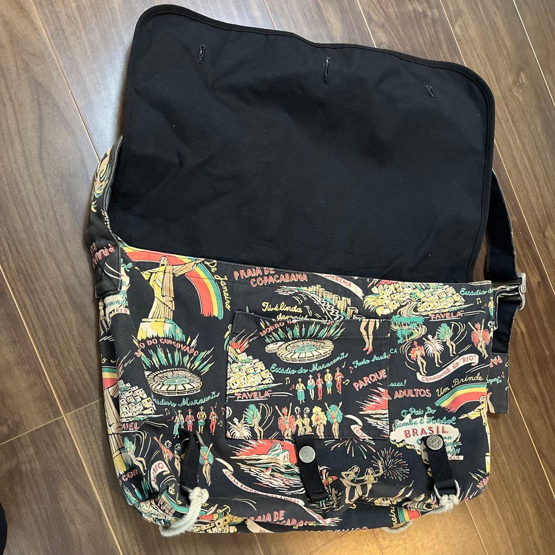 ワコマリア×ポーター　プリントショルダーバッグ