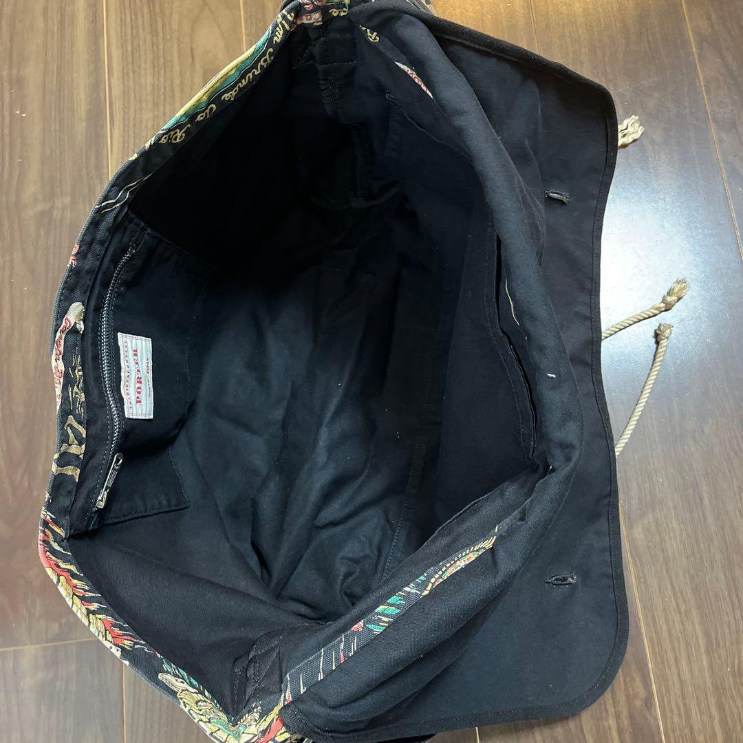 ワコマリア×ポーター　プリントショルダーバッグ