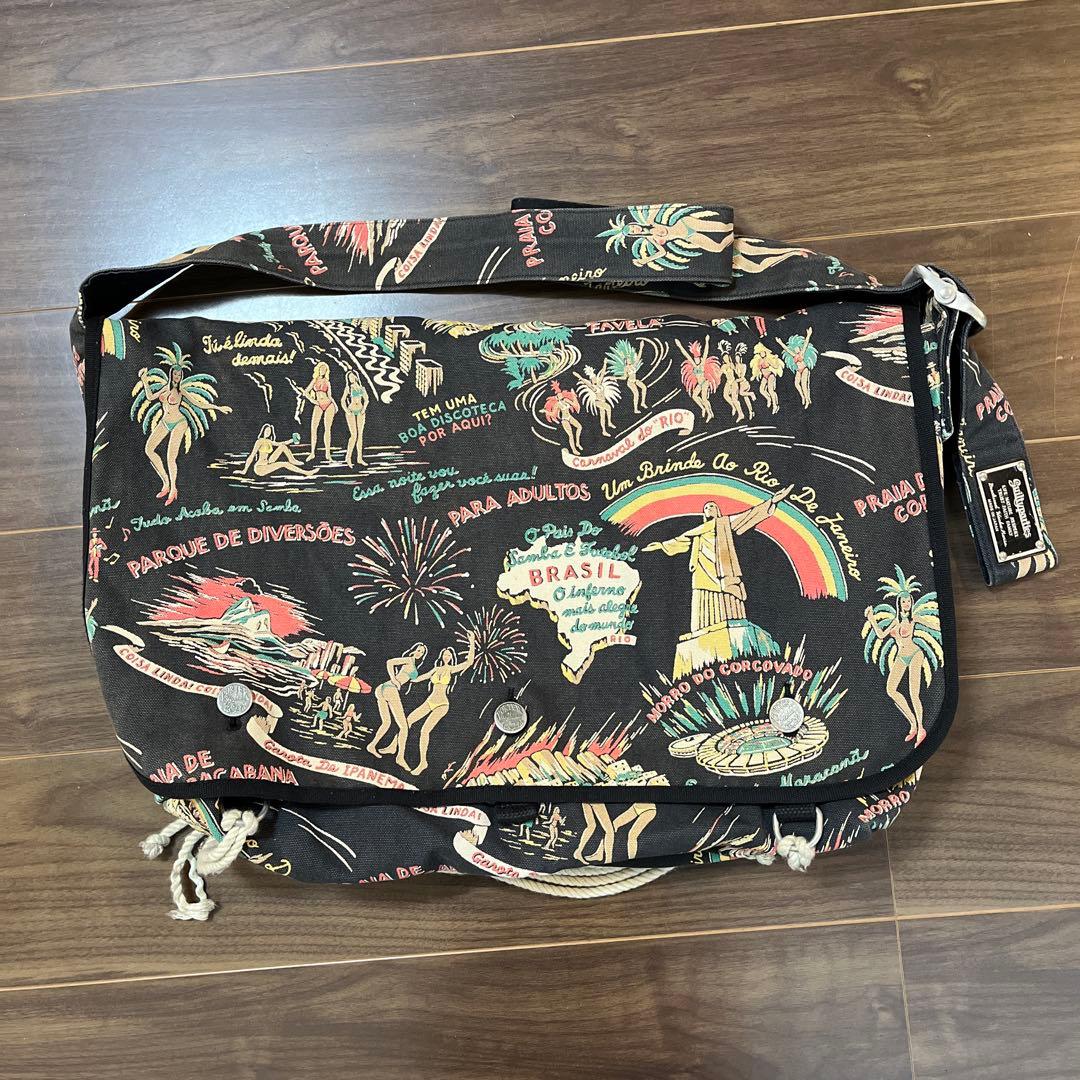 ワコマリア×ポーター　プリントショルダーバッグ