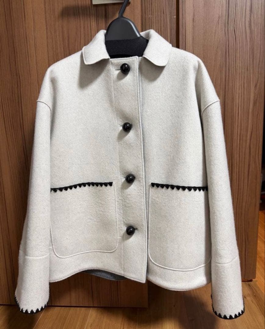 Yori ハマグリウールショートコート (2025AW新作)