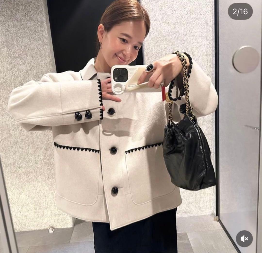 Yori ハマグリウールショートコート (2025AW新作)