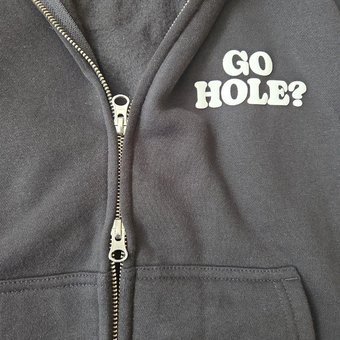 Golfickers ブラックフーディ L