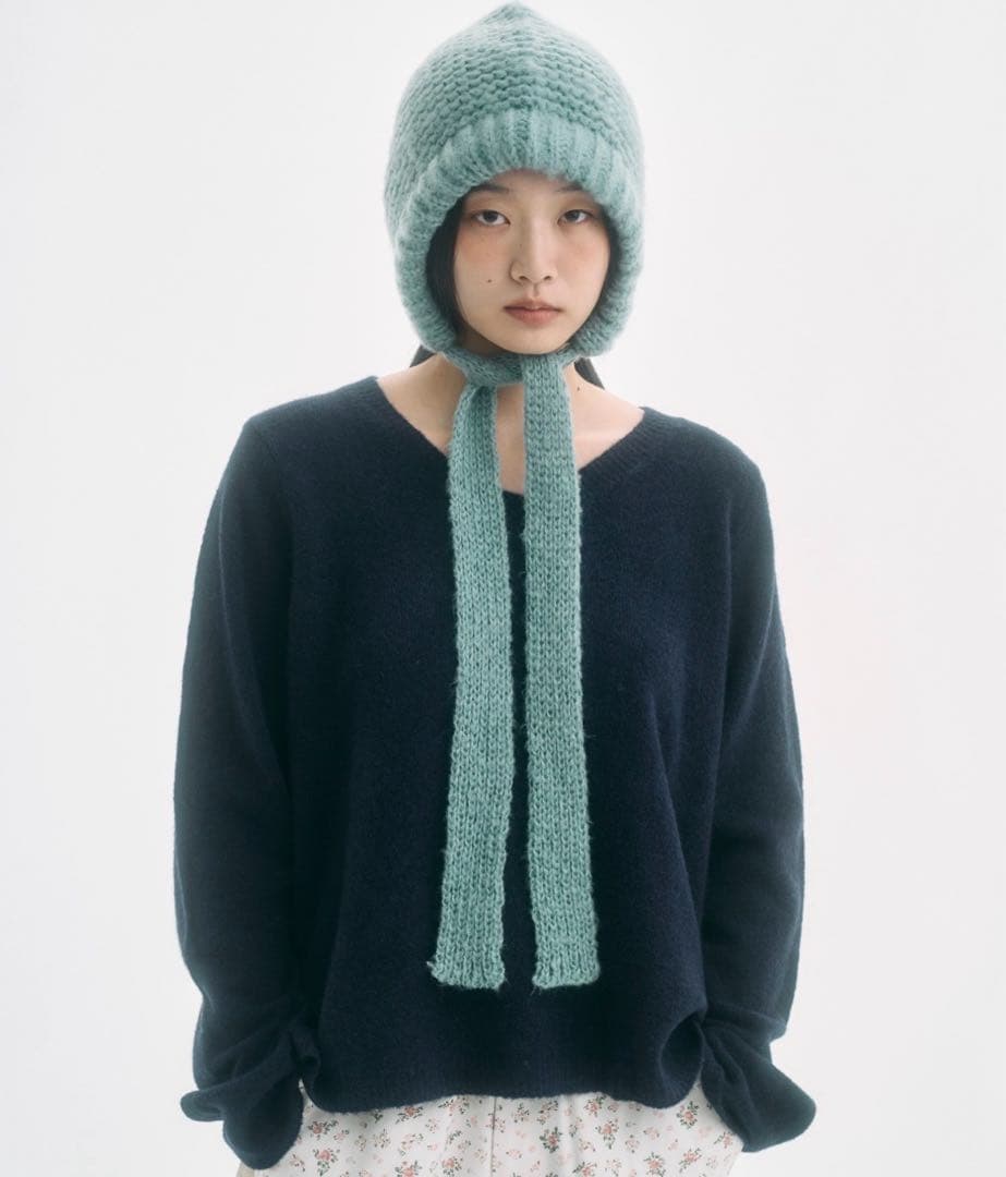 FEKETE フェケテ　リボンバラクラバ　ミント