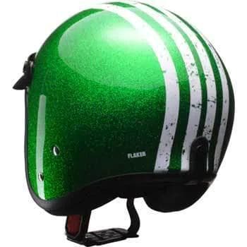 【新品】ヘルメット グリーン フリーサイズ FLAKER リード工業 ラスト