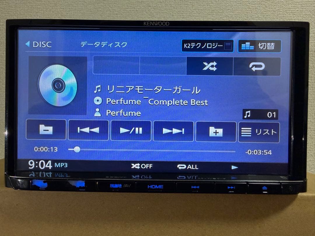 KENWOOD カーナビ タッチスクリーン MDV-L504