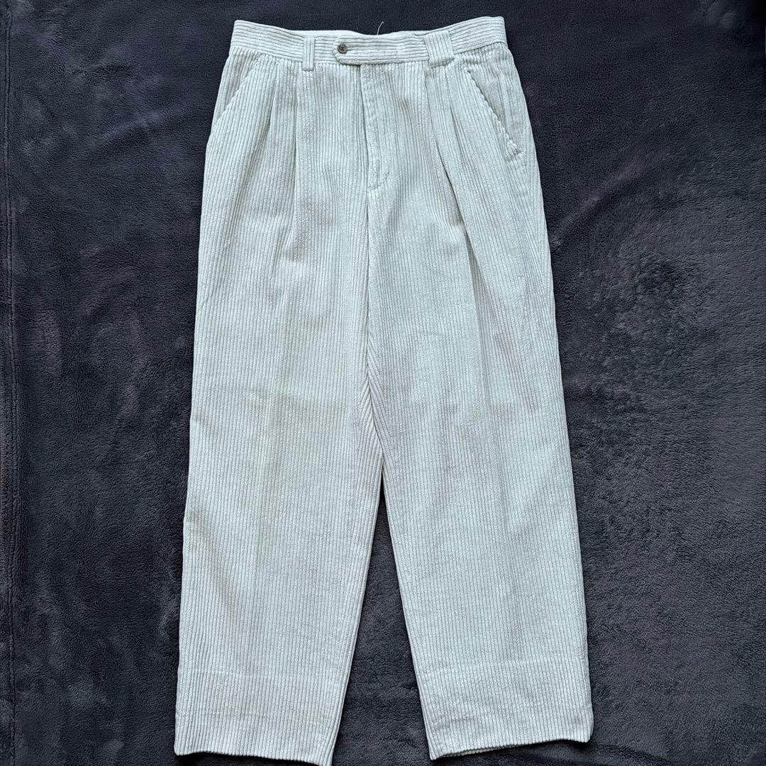 christian dior コーデュロイ パンツ w85