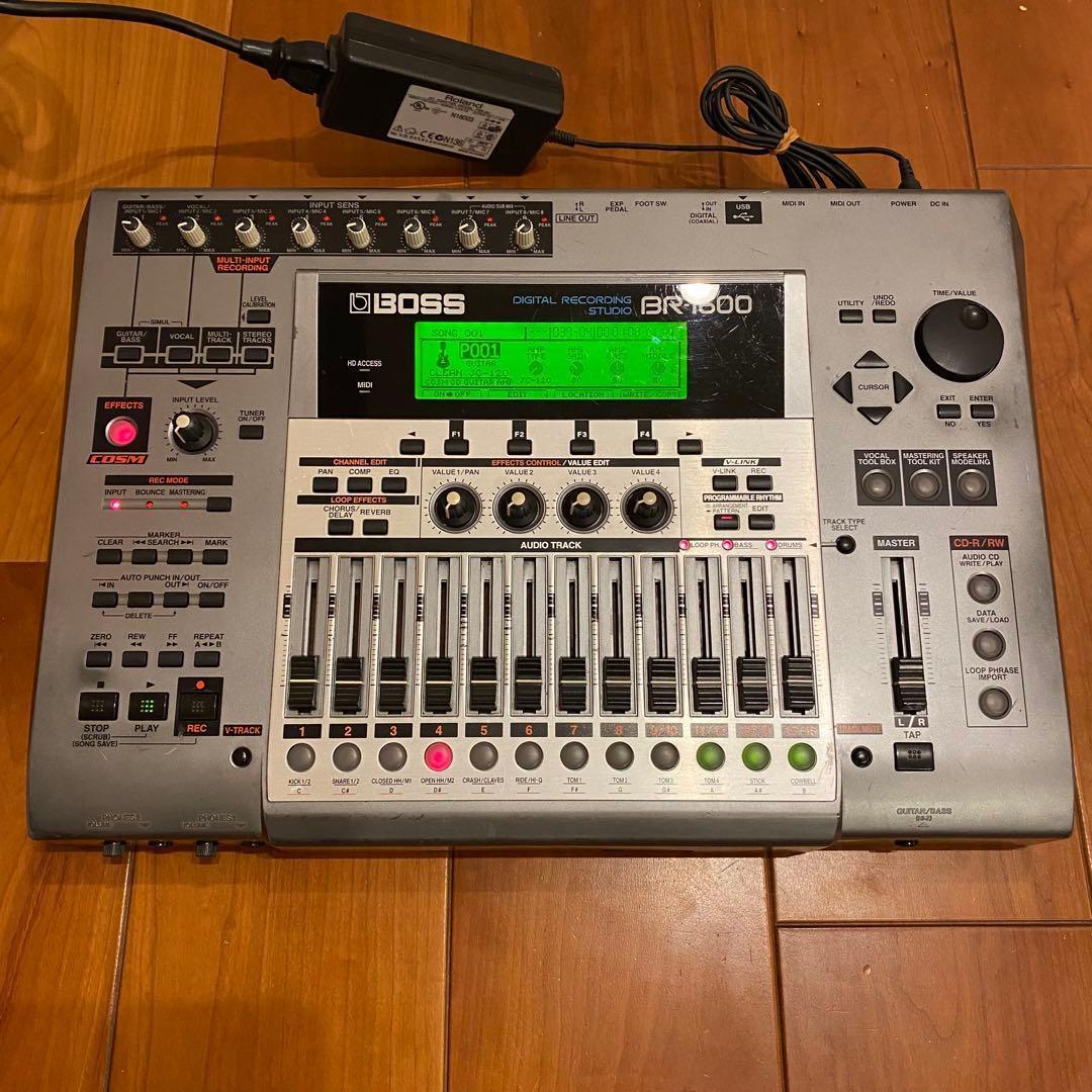BOSS BR-1600CD MTR マルチトラックレコーダー 宅録 DTM