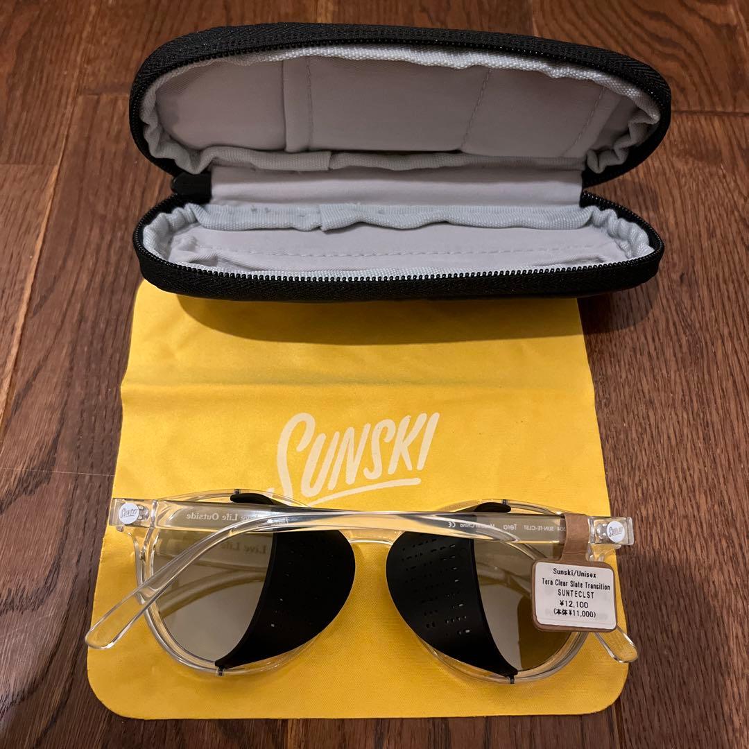 SUNSKI サングラス Tera Clear Slate Transition
