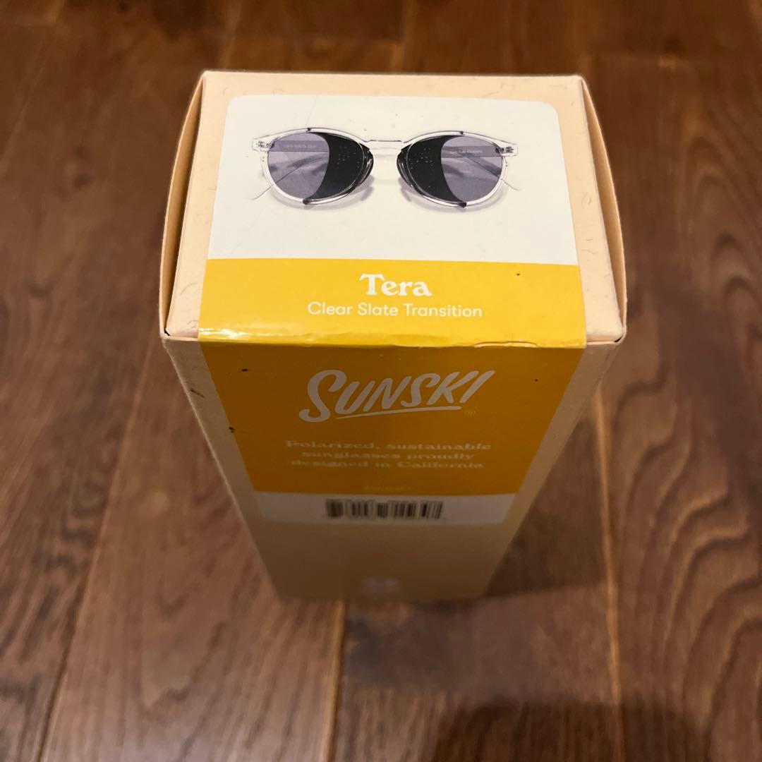SUNSKI サングラス Tera Clear Slate Transition