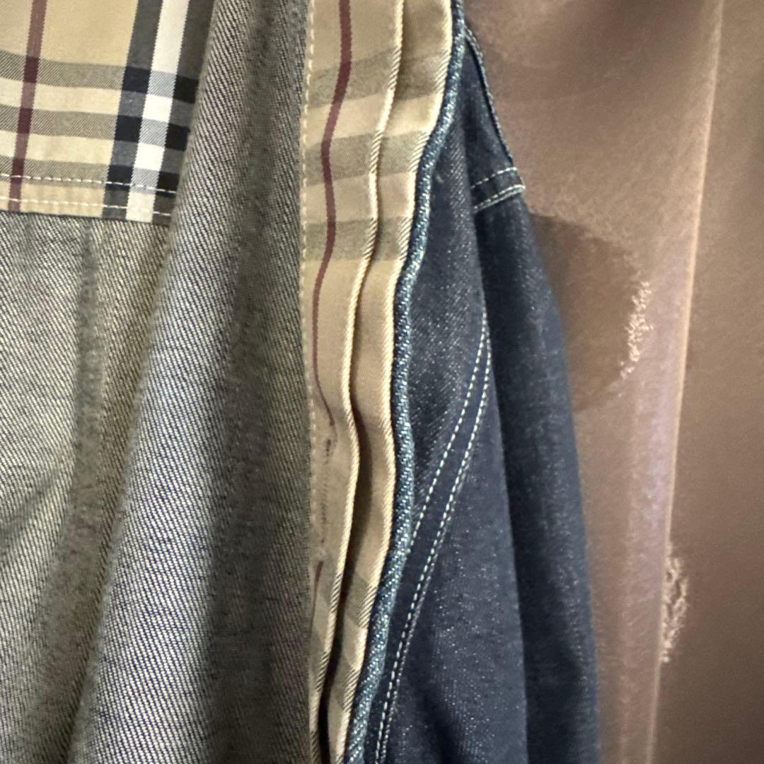 バーバリーブラックレーベル デニムジャケット