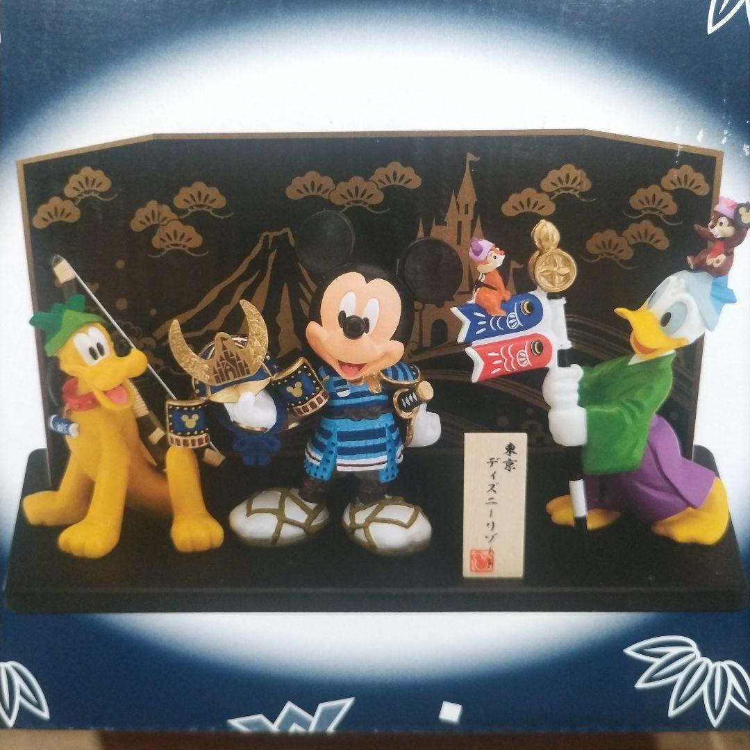 ミッキー、プルート, ドナルドダック　五月人形 セット　東京ディズ