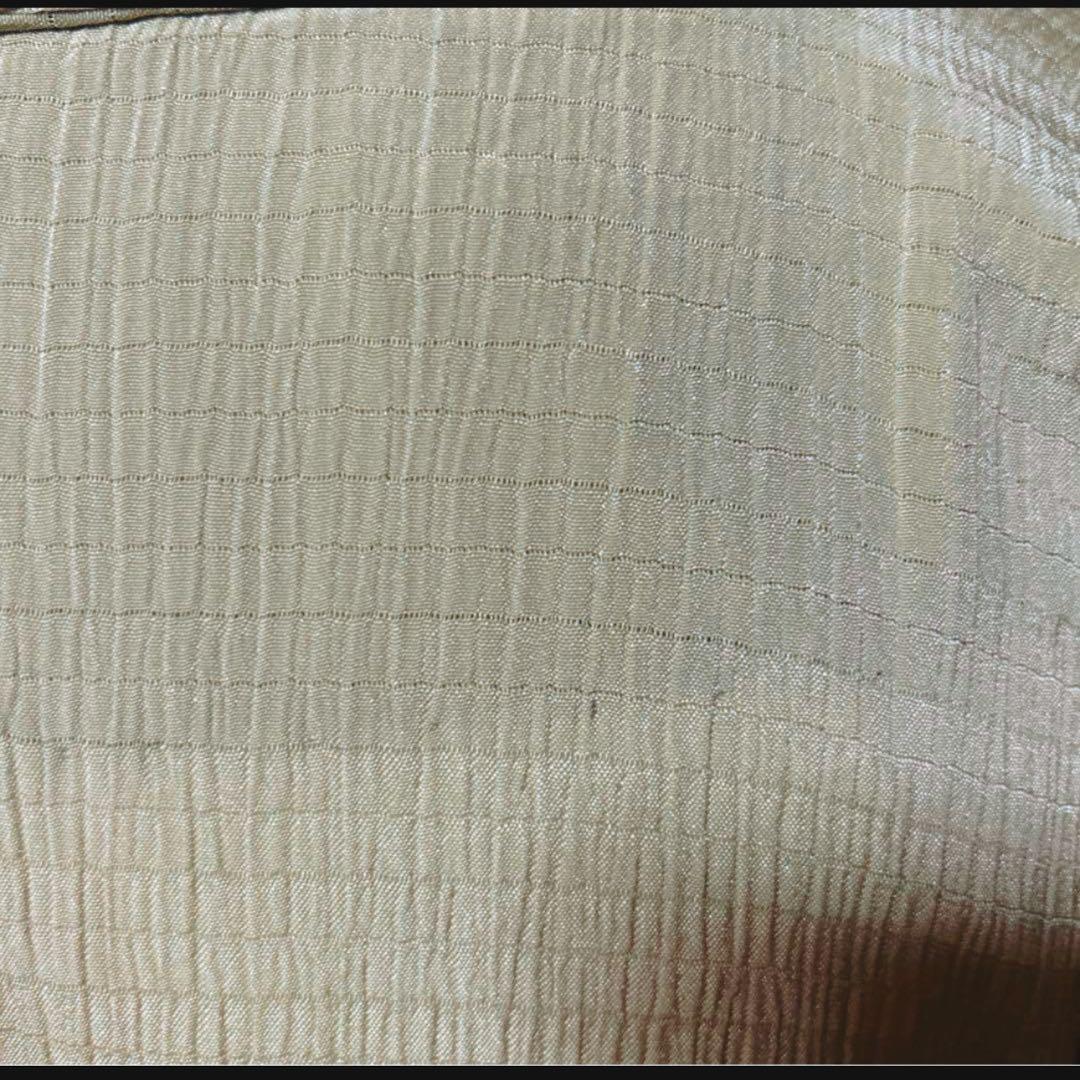ま*り様 正絹　単衣　薄物　縮緬　縮み　絽　美品　色無地　裄丈長め　フルセット