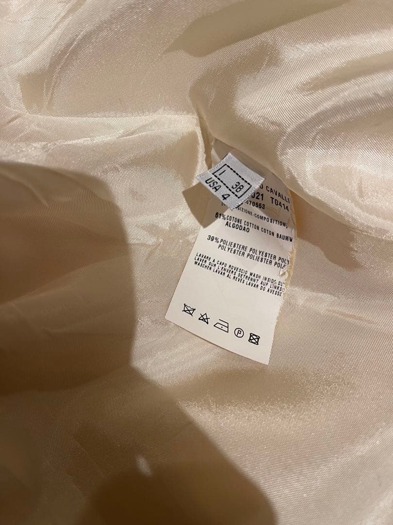 未使用　美品　クラス　ロベルトカヴァリ　ロングコート　38 スプリングコート