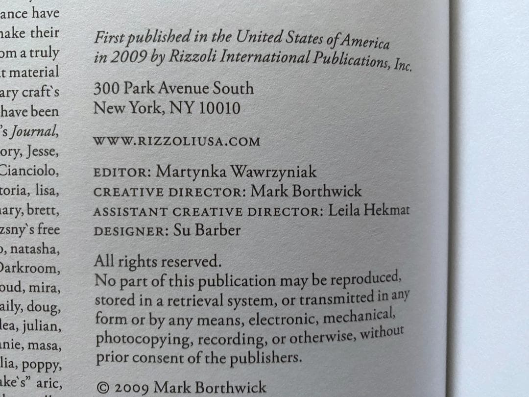 マーク・ボスウィック「 not in fashion」直筆サイン入り　カード付き